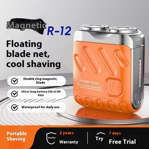 Mini Dual Ring Electric Shaver