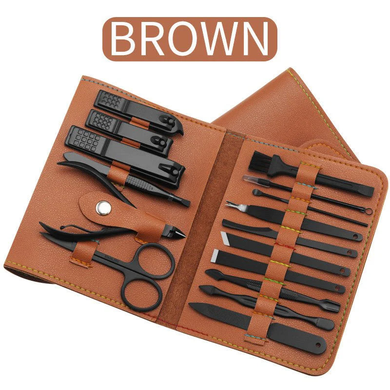 16pcs Grooming & Nail Care Kit