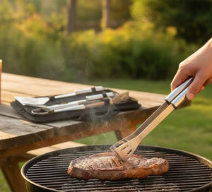 Compact BBQ Grill Tool Set