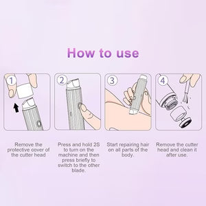 Double Headed Electric Shaver
