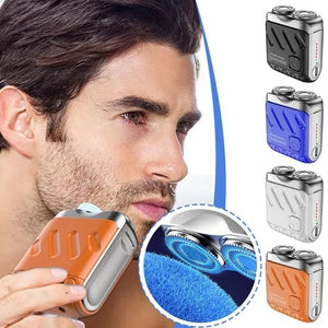 Mini Dual Ring Electric Shaver