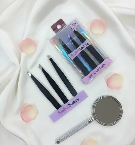 Sweet Beauty Tweezers Set